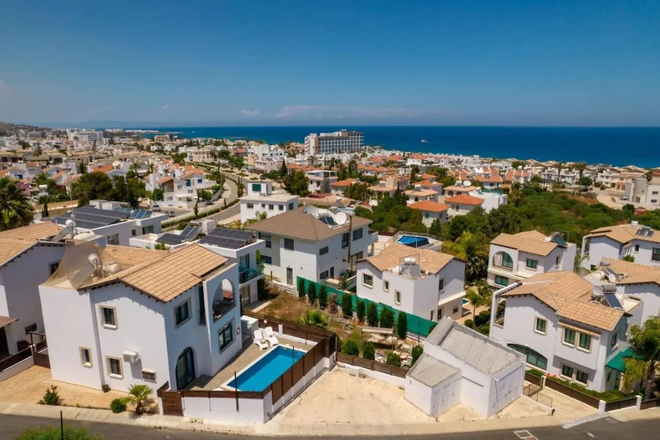 度假居 Sunnyvillas 3Br Villa Private Pool An2 普罗塔拉斯